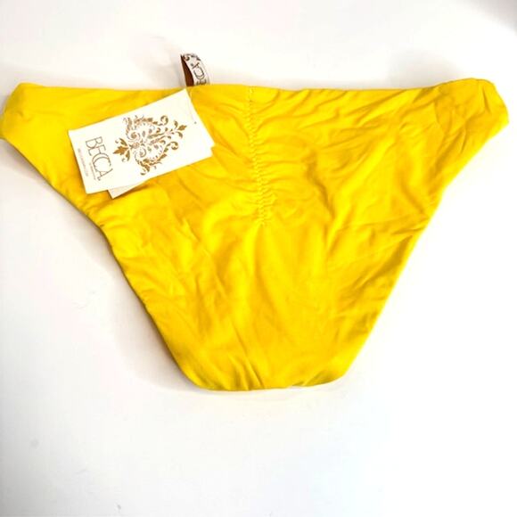 BECCA Women's Small Hipster Bikini Bottom, Banana, Cheeky Coverage, Swimwear 48 - Picture 7 of 9
